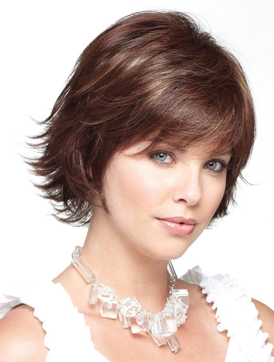 Cheap Lace Front Wavy Short Best Synthetic Hair Wigs